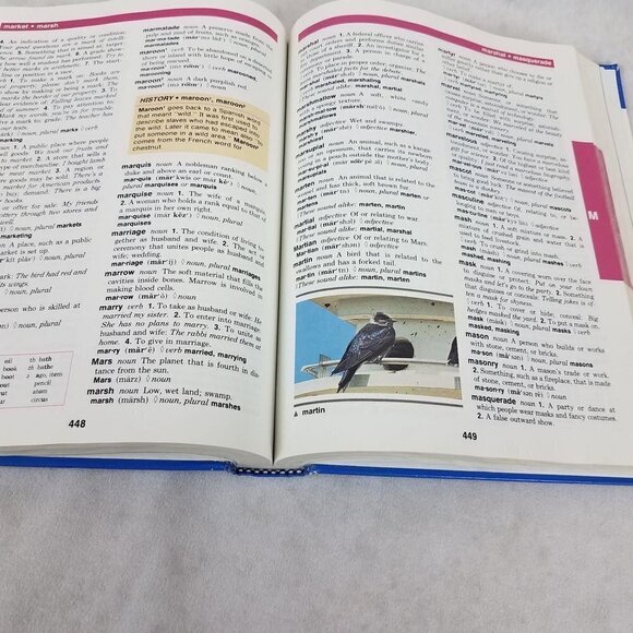 American Heritage Children's Dictionary Houghton Mifflin Ages 8-11 Grades 3-6 - Picture 3 of 4